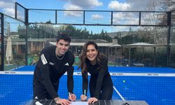Türkiye'de padel branşındaki ilk sporcu sponsorluk anlaşması imzalandı