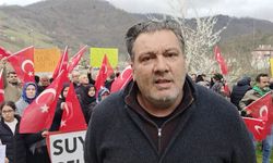 Zonguldak'ta köylüler beton santrali yapımına tepki gösterdi