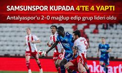 Samsunspor Kupada 4'te 4 Yapıp Seri Başı Oldu