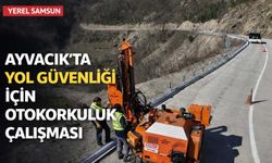 Ayvacık’ta Yol Güvenliği İçin Otokorkuluk Çalışması