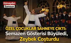 Samsun'da Down Sendromu Farkındalık Günü'nde Duygusal Anlar