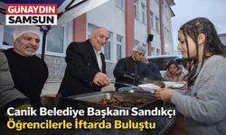 Başkan Sandıkçı Öğrencilerle İftarda Buluştu