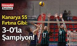 Kanarya 55 Fırtına Gibi: 3-0’la Şampiyon!