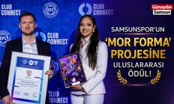 Samsunspor'un 'Mor Forma' Projesine Uluslararası Ödül