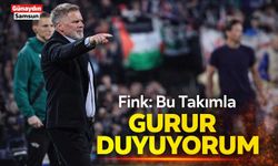 Fink: Bu Takımla Gurur Duyuyorum