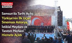 Türkiye'nin İlk Uçan Sineması Samsun'da Açıldı! Ayaklar Yerden Kesilecek