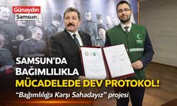 Samsun'da Bağımlılıkla Mücadelede Dev Protokol!
