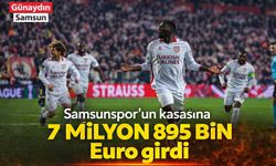 Samsunspor'un Kasasına 7 Milyon 895 Bin Euro Girdi