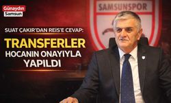 Suat Çakır'dan Reis'e Cevap: Transferler Hocanın Onayıyla Yapıldı