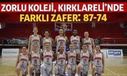 Zorlu Koleji'nden Kırklareli'nde Farklı Zafer: 87-74