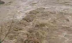 Aydın'da sağanak; istinat duvarı çöktü, bazı evleri su bastı