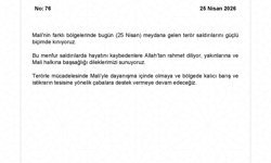 Dışişleri'nden Mali'deki terör saldırılarına kınama