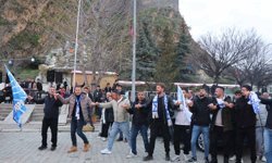 Erzurum'da Süper Lig coşkusu ilçelerde de sürüyor