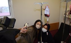 Eşref Rüya oyuncularından Cerrahpaşa'da tedavi gören çocuklara bayram sürprizi