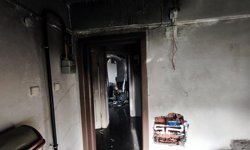 Evi ateşe verdi, babasına telefon açıp söndürmesini istedi