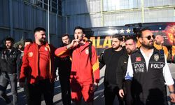 Galatasaray'a İzmir'de coşkulu karşılama