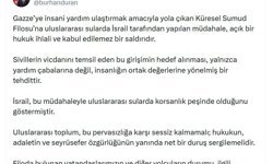 İletişim Başkanı Duran: Küresel Sumud Filosu'na yapılan müdahale, açık bir hukuk ihlalidir