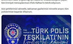 İletişim Başkanı Duran, Türk Polis Teşkilatı'nın 181'inci yılını kutladı
