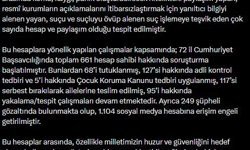 İletişim Başkanlığı: Okullardaki saldırılara ilişkin 661 hesap sahibi hakkında soruşturma başlatıldı