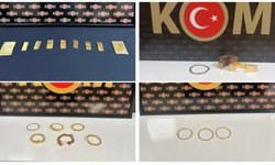 Kilis'te 2 kilo 729 gram kaçak altın ele geçirildi; 4 tutuklama