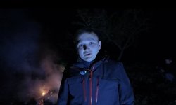 Manisa'da üreticilerden 'zirai don' nöbeti; badem ağaçlarına dumanlı koruma