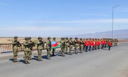 Nahçıvan Müstakil Ordu Komutanlığı birlikleri Türkiye'ye geldi