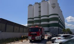 Siloya düşen işçi yaralandı