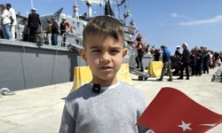 'TCG Enez' gemisi, Tekirdağ'da ziyarete açıldı