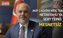 Akif Çağatay Kılıç’tan Netanyahu’ya Sert Tepki