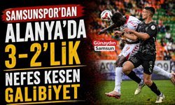 Samsunspor'dan Alanya'da 3-2'lik Nefes Kesen Galibiyet