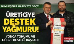 Büyükşehir'den Çiftçiye 15 Milyon TL’lik Destek Dağıtıldı