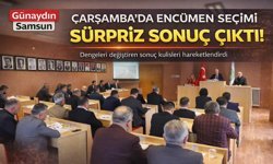 Çarşamba’da Encümen Seçiminde Sürpriz Sonuç!