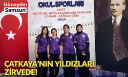 Çatkaya Ortaokulu'nun Kızları Zirvede