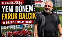 Derebahçespor’da Yeni Dönem: Faruk Balçık Oy Birliğiyle Başkan