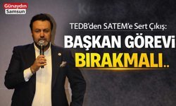 TEDB’den SATEM’e Sert Çıkış: Başkan Görevi Bırakmalı