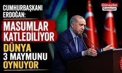 Cumhurbaşkanı Erdoğan: Masumlar Katlediliyor