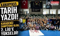 Kanarya55 Tarih Yazdı: Karadeniz Şampiyonu Oldu