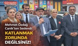 Mehmet Özdağ Canik'ten Seslendi: Katlanmak Zorunda Değilsiniz!