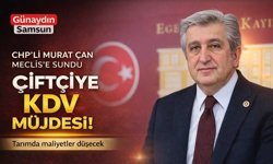 CHP’li Murat Çan’dan Çiftçiye KDV Müjdesi: Meclis'e Sunuldu!