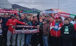 Rizespor Taraftarından Samsunsporlulara Anlamlı Jest
