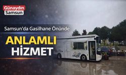 Samsun’da Gasilhane Önünde Anlamlı Hizmet