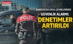 Samsun’da Okul Çevrelerinde Güvenlik Alarmı: Denetimler Artırıldı
