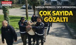 Samsun Merkezli Dev Operasyon: Çok Sayıda Gözaltı