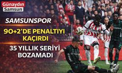 Samsunspor 90+2'de Fırsatı Değerlendiremedi