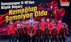 Samsunspor U-10’dan Büyük Başarı: Namağlup Şampiyon Oldu