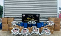 40 milyon hap üretebilecek 1 ton uyuşturucu ham maddesi ele geçirildi