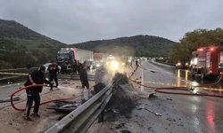 Afyonkarahisar'daki kazada iş insanı hayatını kaybetti