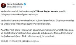 Ağıralioğlu: Demokrasi yok sayılmıştır