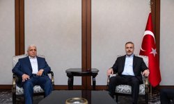 Bakan Fidan, Haşdi Şabi Komisyonu Başkanı el-Feyyad ile bir araya geldi