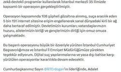 Bakan Gürlek: Dijital suç yapılanmalarına karşı yürütülen operasyonlar kararlılıkla devam edecek